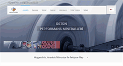 Desktop Screenshot of anadolumikronize.com